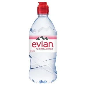 Evian Sportcap Pet 6-Pack  75 CL
