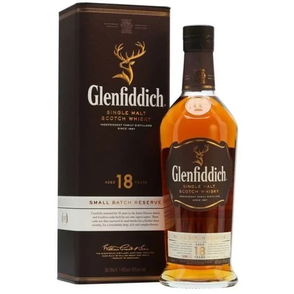 Whisky Glenfiddich 18 Ans  70 CL