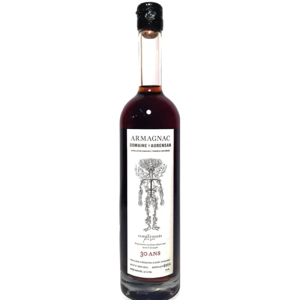 Armagnac Domaine d'Aurensan Appelation Armagnac Ténarèze Contrôlée - Millésime 1977