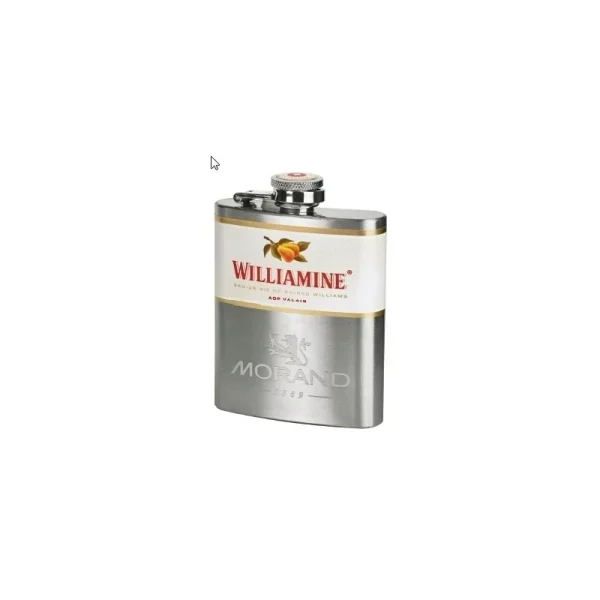 Eau de Vie Williamine Morand Flasque Métal  10 CL