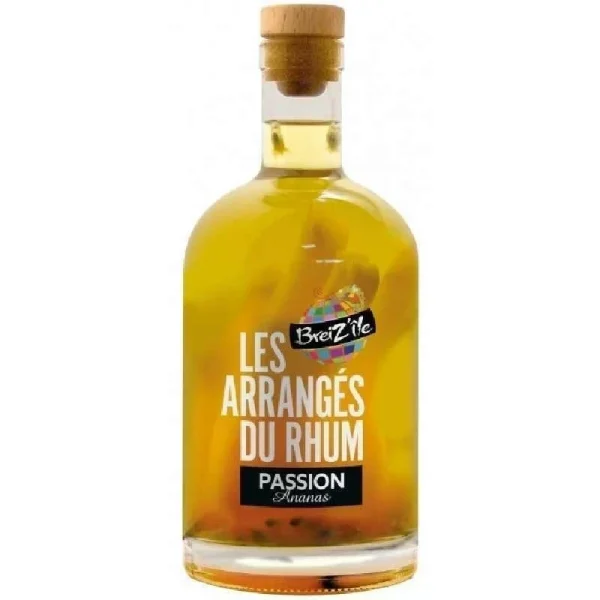 Rhum Arrangé Passion-Ananas Breiz'île  70 CL