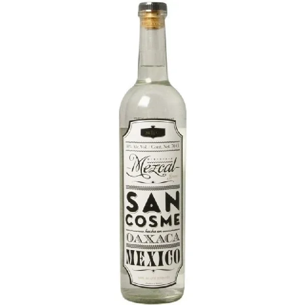 Mezcal Blanco 100& Wild Agave San Cosme  70 CL