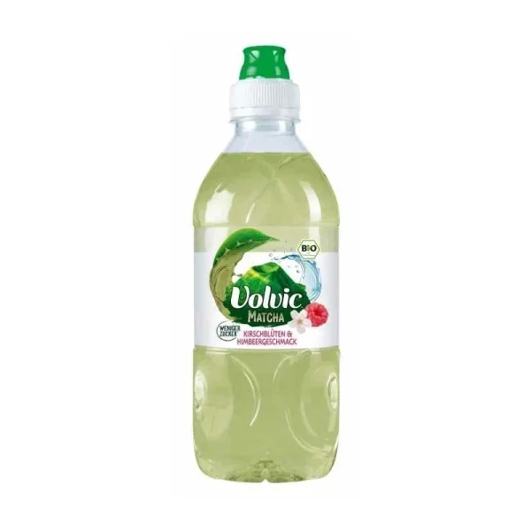 Volvic Thé Bio Matcha 6-Pack Saveur Framboise & Fleur de Cerisier  75 CL