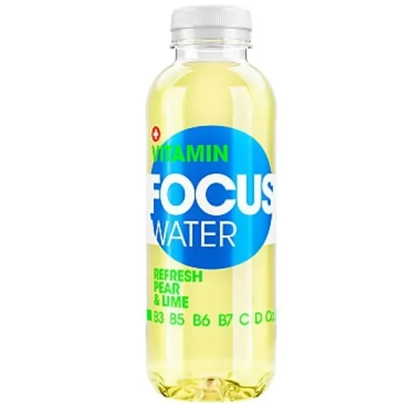 Focuswater Antiox Citron et Citron Vert Pet 12-Pack  50 CL