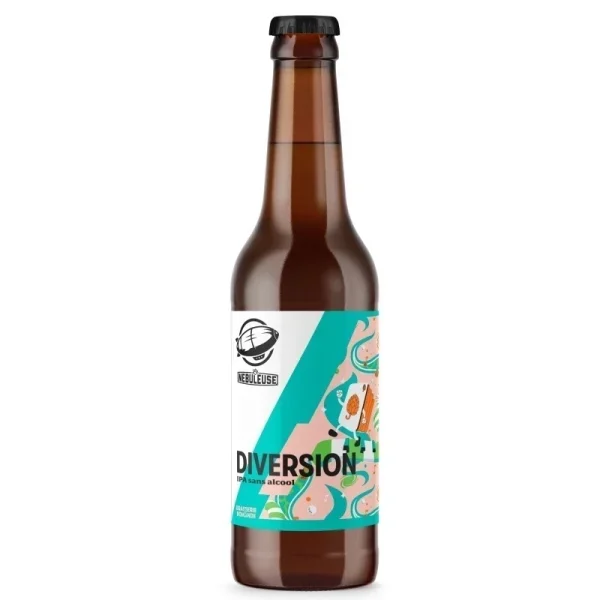 La Nébuleuse Diversion IPA sans Alcool 4-Pack VP  33 CL