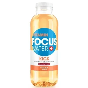 Focuswater Pêche & Pomme Pet 12-Pack  50 CL