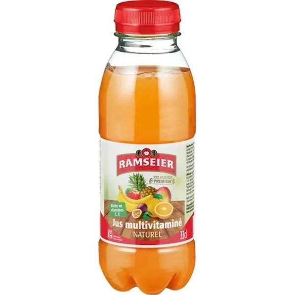 Ramseier Premium 100% Jus Multivitaminé 6P SC  33 CL