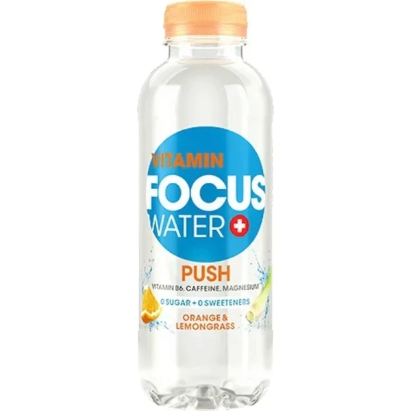 Focuswater Pusch Orange Pet 12-Pack  50 CL