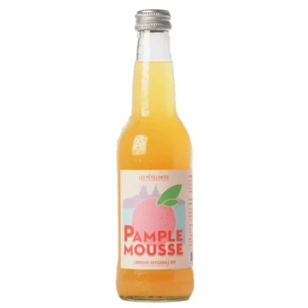 Limonades Les Pétillantes Pamplemousse Bio VP  33 CL