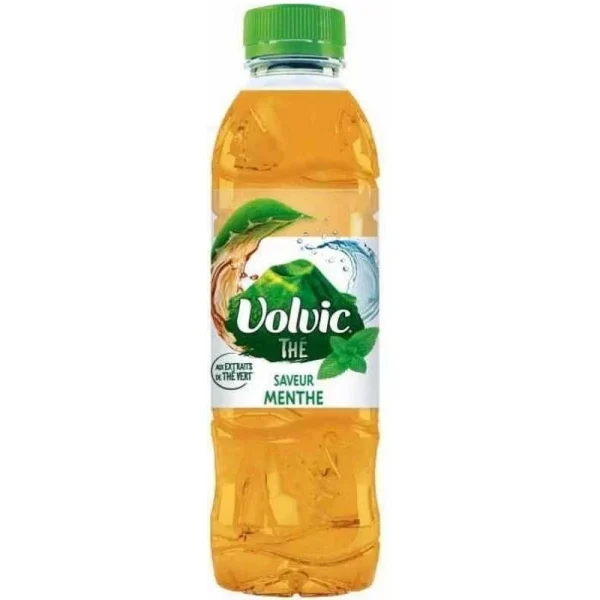 Volvic Thé Vert Menthe Pet 6-Pack  50 CL