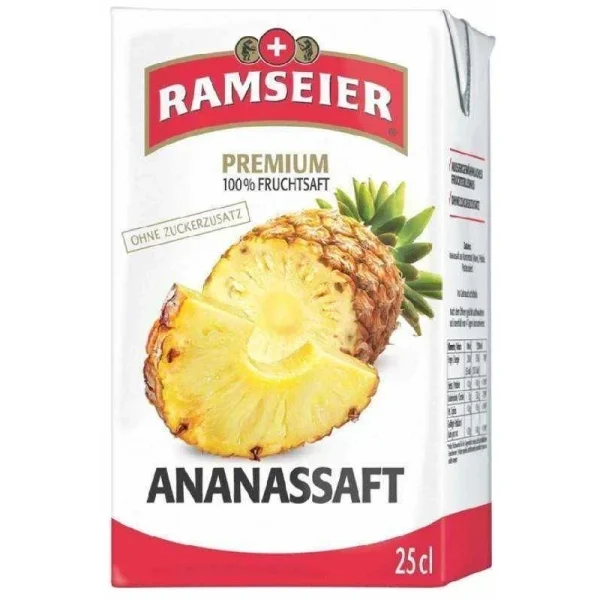 Ramseier Premium Ananas Briquettes  25 CL