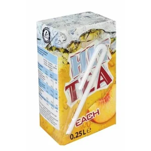 Hit Tea Pêche Briquettes  25 CL
