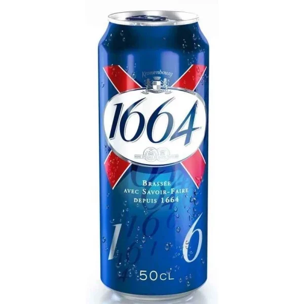 1664 de Kronenbourg Boîtes 6-Pack 5.5°  50 CL