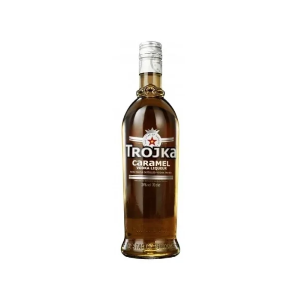 Vodka Trojka Caramel  70 CL