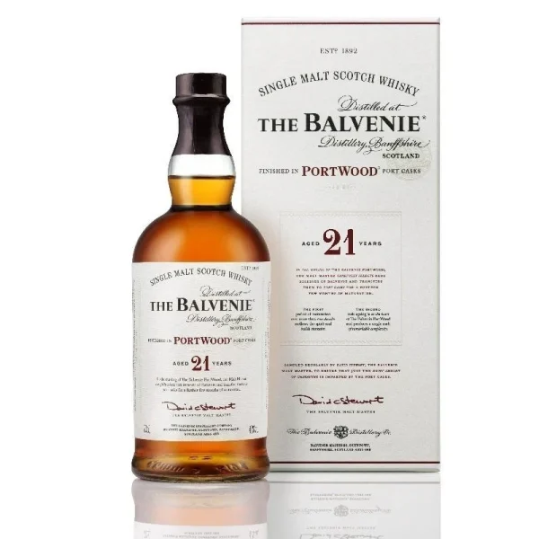 Whisky The Balvenie Speyside Port Wood 21 Ans  70 CL
