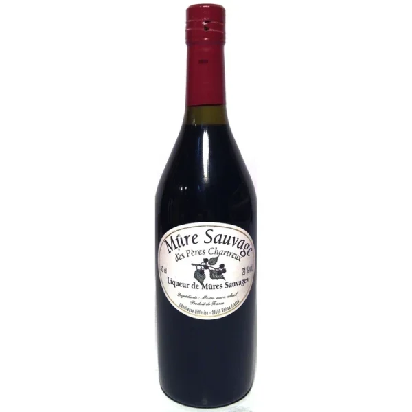 Chartreuse Liqueur de Mûres Sauvage Pères Chartreux  50 CL