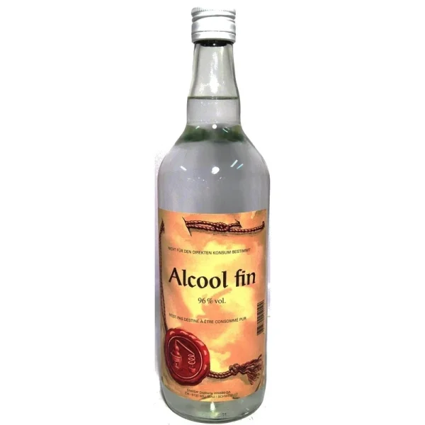 Alcool Fin de Haut Degré n'est pas destiné à être consommé pur  100 CL