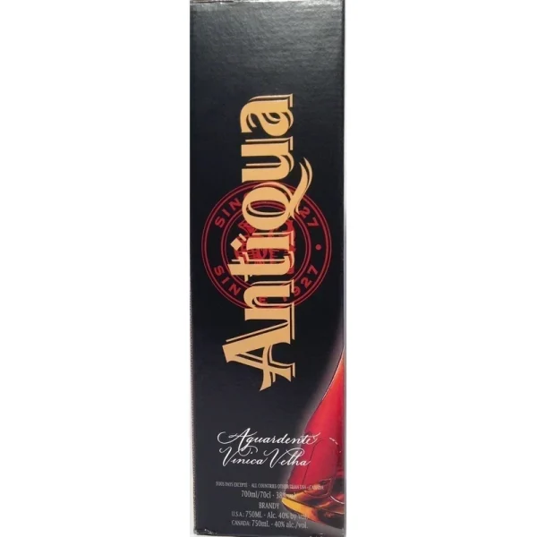 Brandy Aguardente Antiqua VSOP Aguard Vinica Velha  70 CL