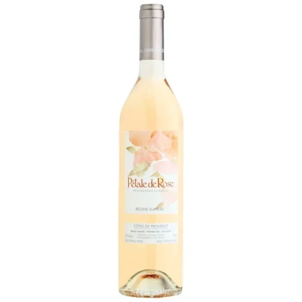 Château la Tour de l'Evêque Pétale de Rose Côtes de Provence AOC Rosé MO  75 CL  Millésime 2021